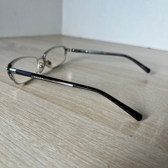 Prada VPR54O FAE-1O1 Eyeglasses Violet Dark Brown PARTS ONLY 54-16-135 - Picture 8 of 10